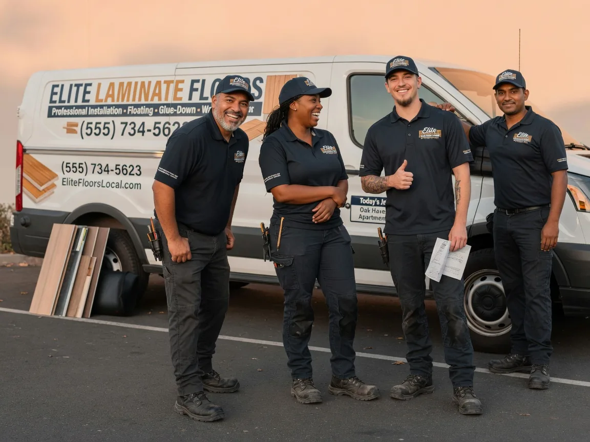 Laminate flooring installation company in Mingus, TX